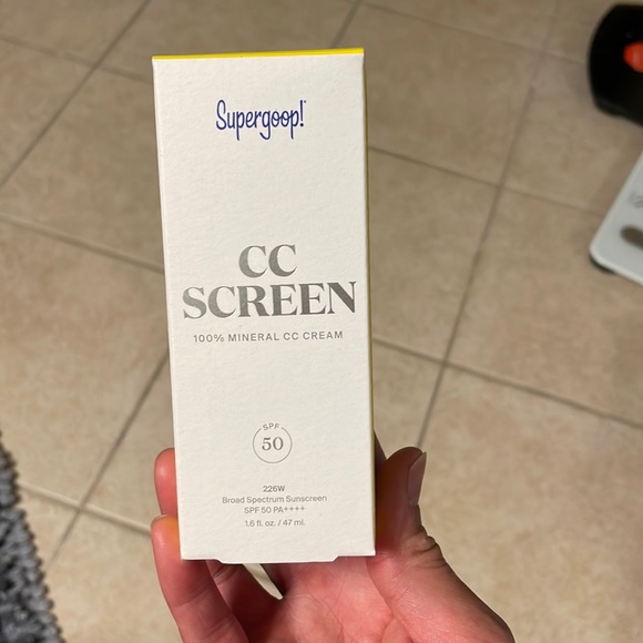 Supergoop! Other - Supergoop CC Screen shade 226 SPF 50. Used once and it’s the wrong shade for me.